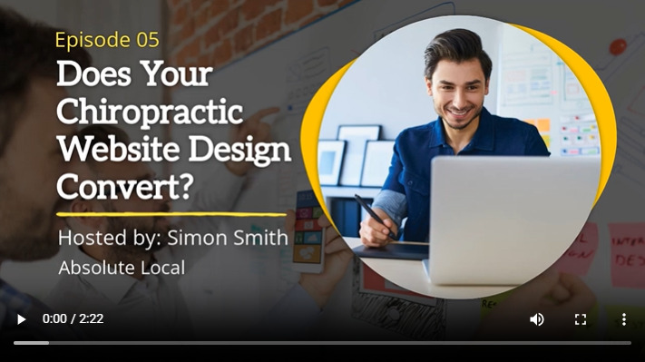 Does your chiropractic website design convert